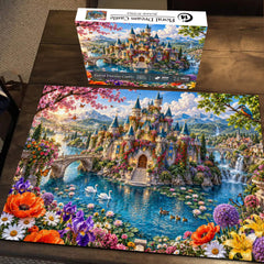 Blumentraumschloss-Puzzle, 1000 Teile