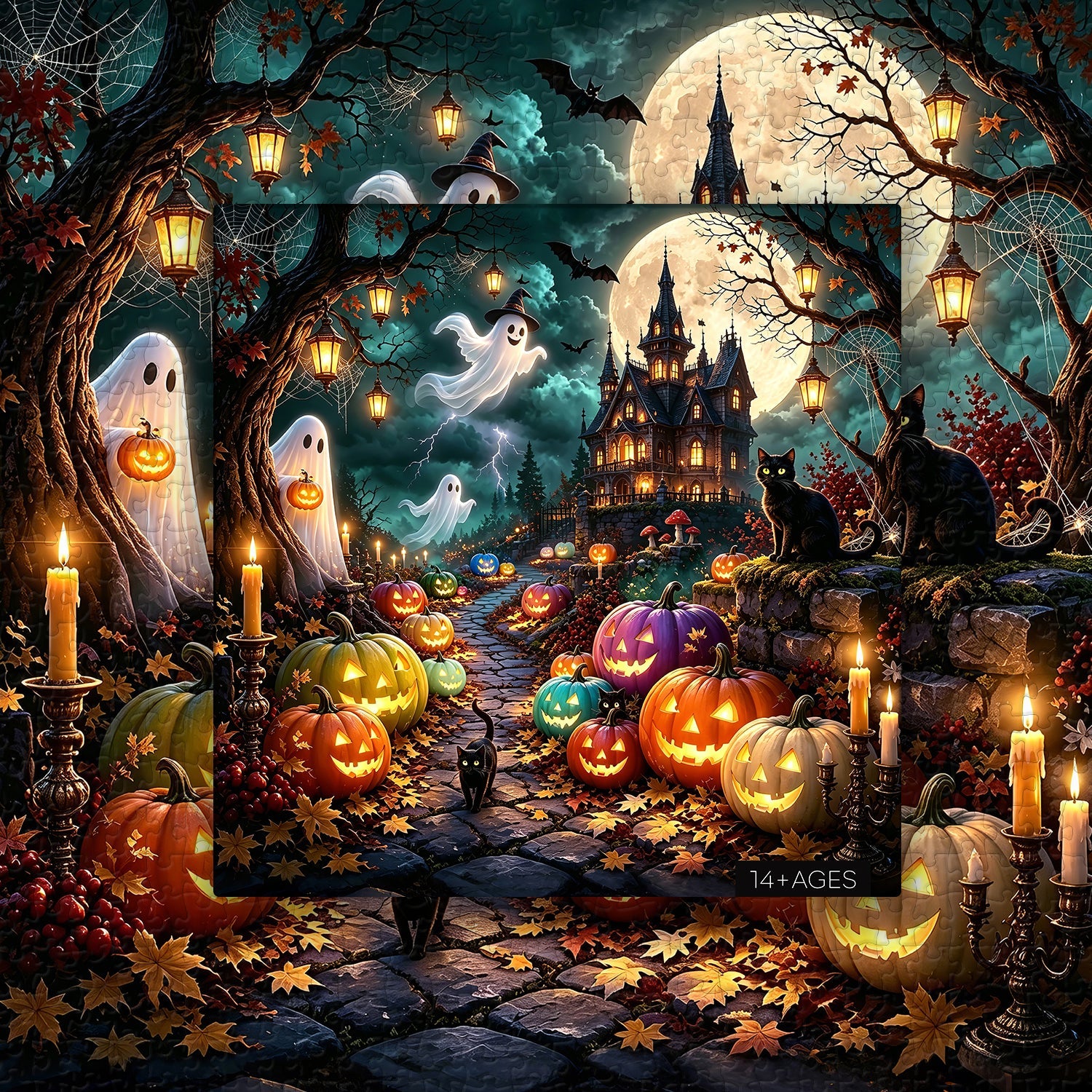 Haunted Path Jigsaw Puzzle 1000 Pieces