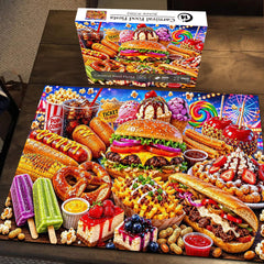 Carnival Food Fiesta Jigsaw Puzzle 1000 Pieces