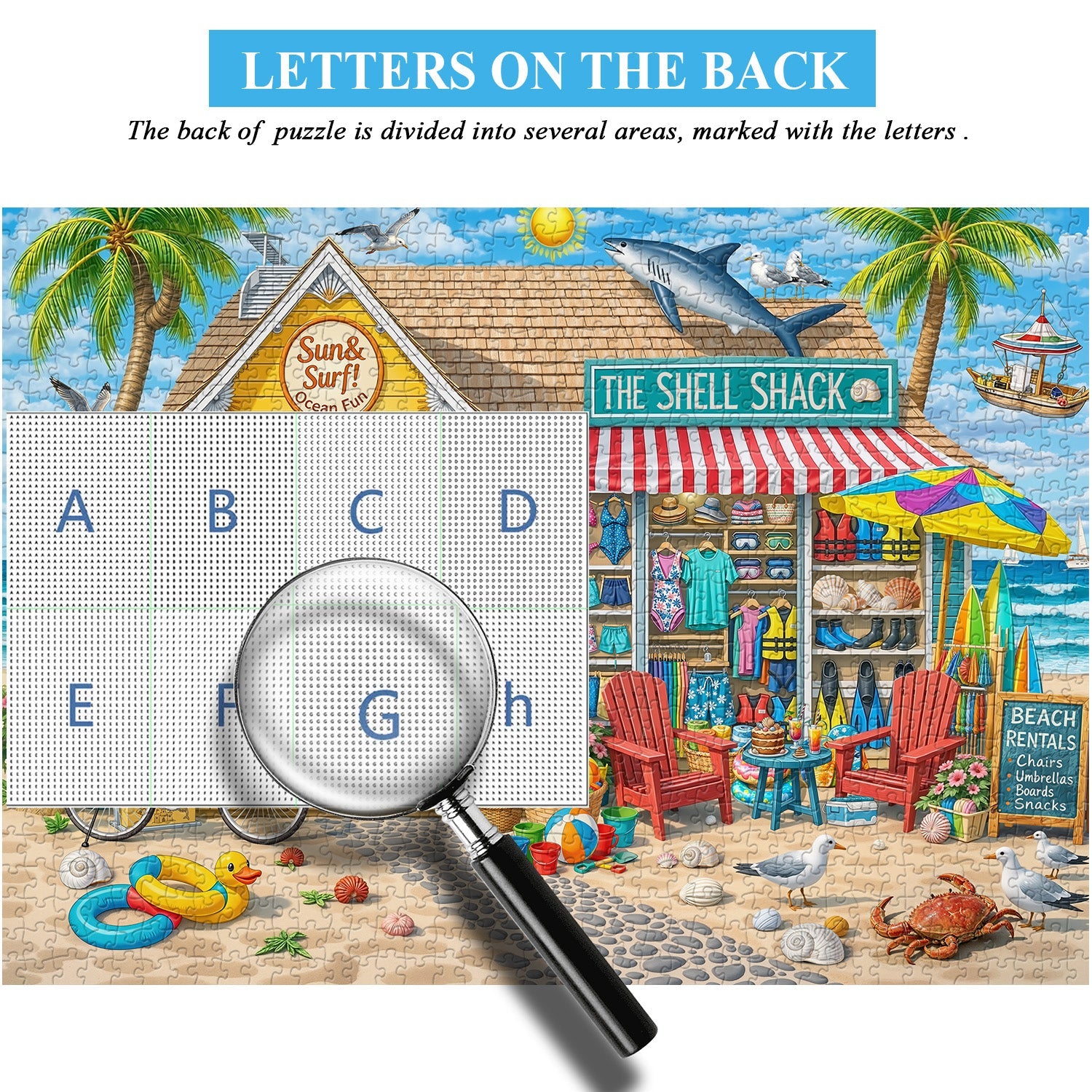 Shoreline Shop Jigsaw Puzzle 1000 Pieces