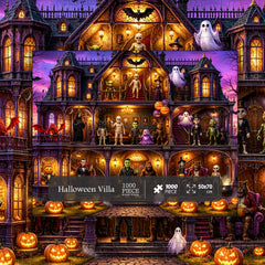 Halloween Villa Jigsaw Puzzle 1000 Pieces