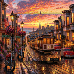 City Twilight Jigsaw Puzzle 1000 Pieces