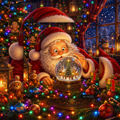 Santa's Snowglobe Jigsaw Puzzle 1000 Pieces