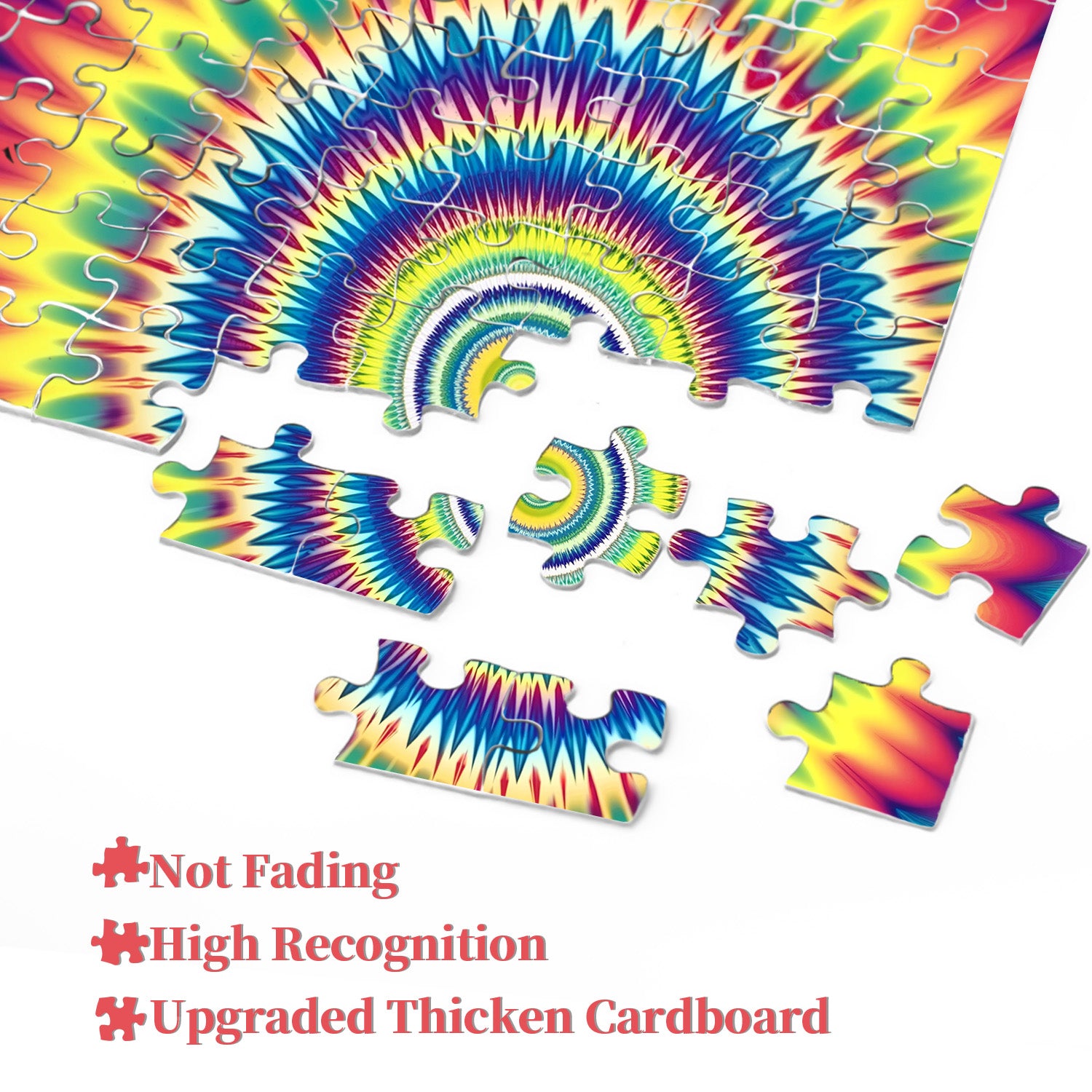Rainbow Explosion Jigsaw Puzzle 1000 Pieces