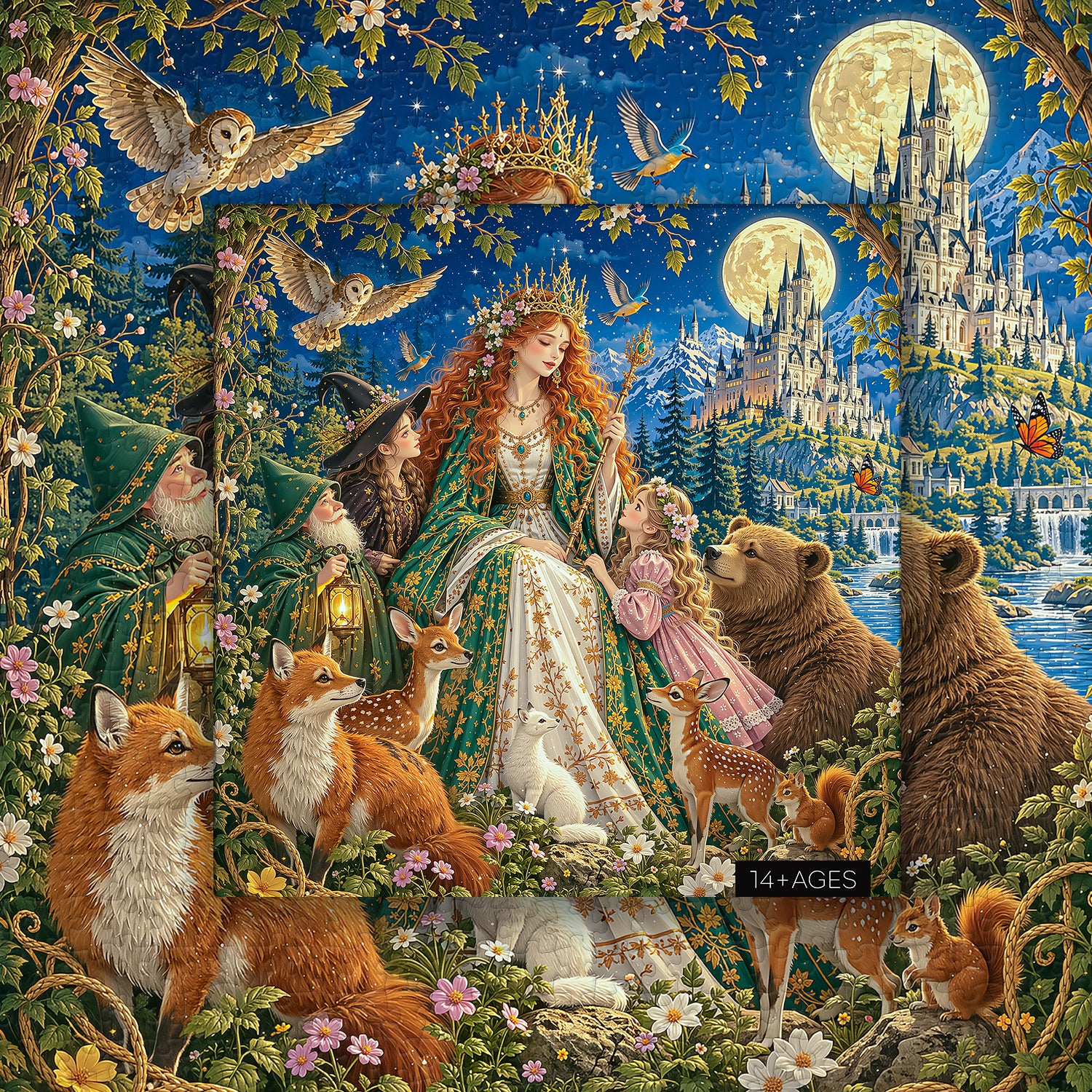 Moonlit Queen Jigsaw Puzzle 1000 Pieces