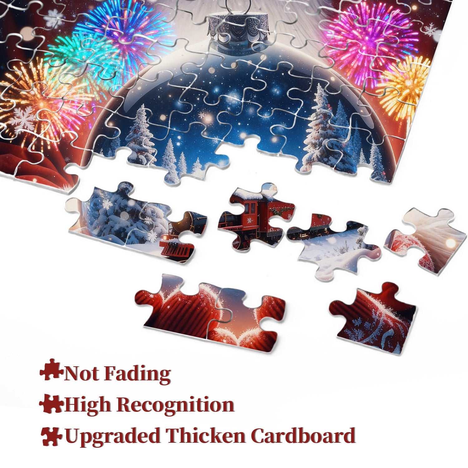 Train Crystal Ball Jigsaw Puzzle 1000 Pieces