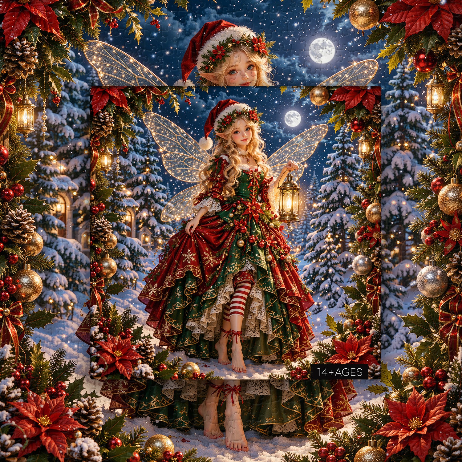 Lantern Fairy Jigsaw Puzzle 1000 Pieces