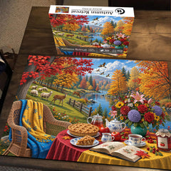 Autumn Retreat Jigsaw Puzzle 1000 Pieces