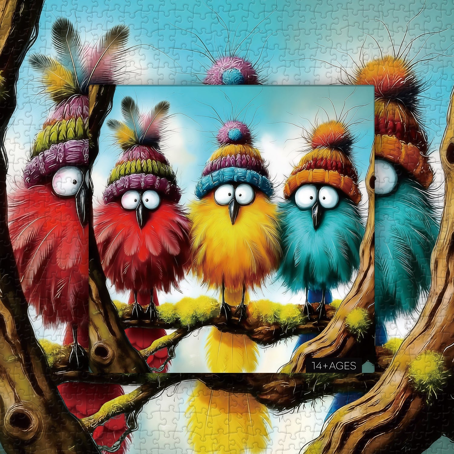 Quirky Tweets Jigsaw Puzzle 1000 Pieces