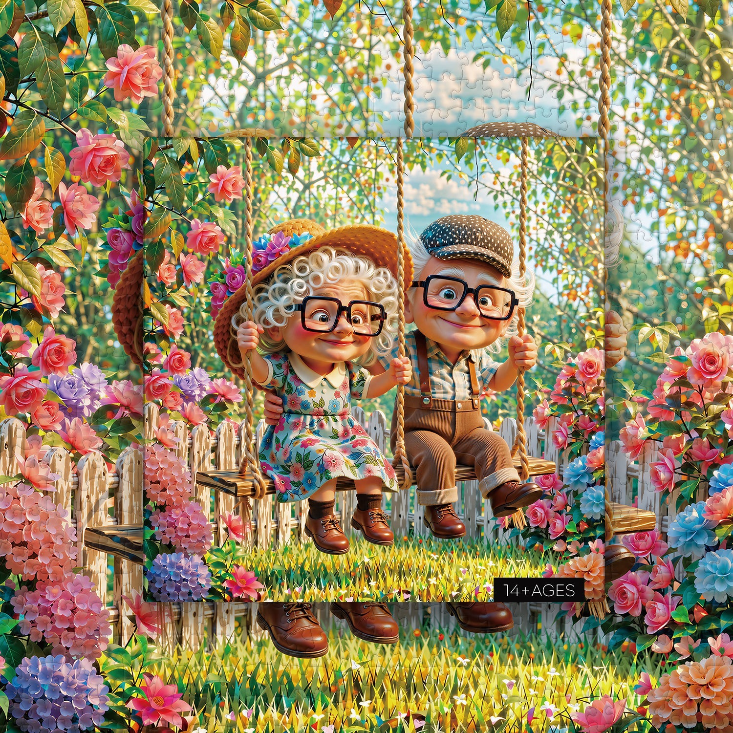 Sweet Swing Jigsaw Puzzle 1000 Pieces