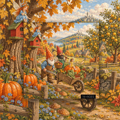 Autumn Whimsy Jigsaw Puzzle 1000 Pieces