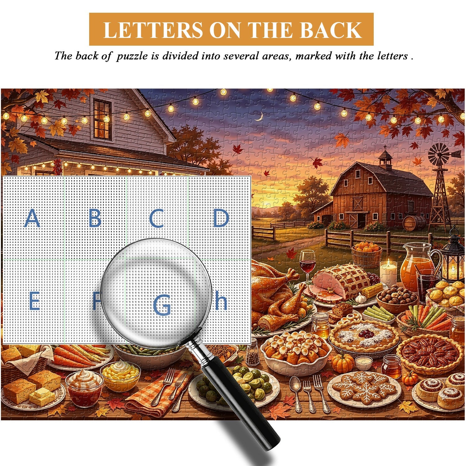 Autumn Feast Jigsaw Puzzle 1000 Piece