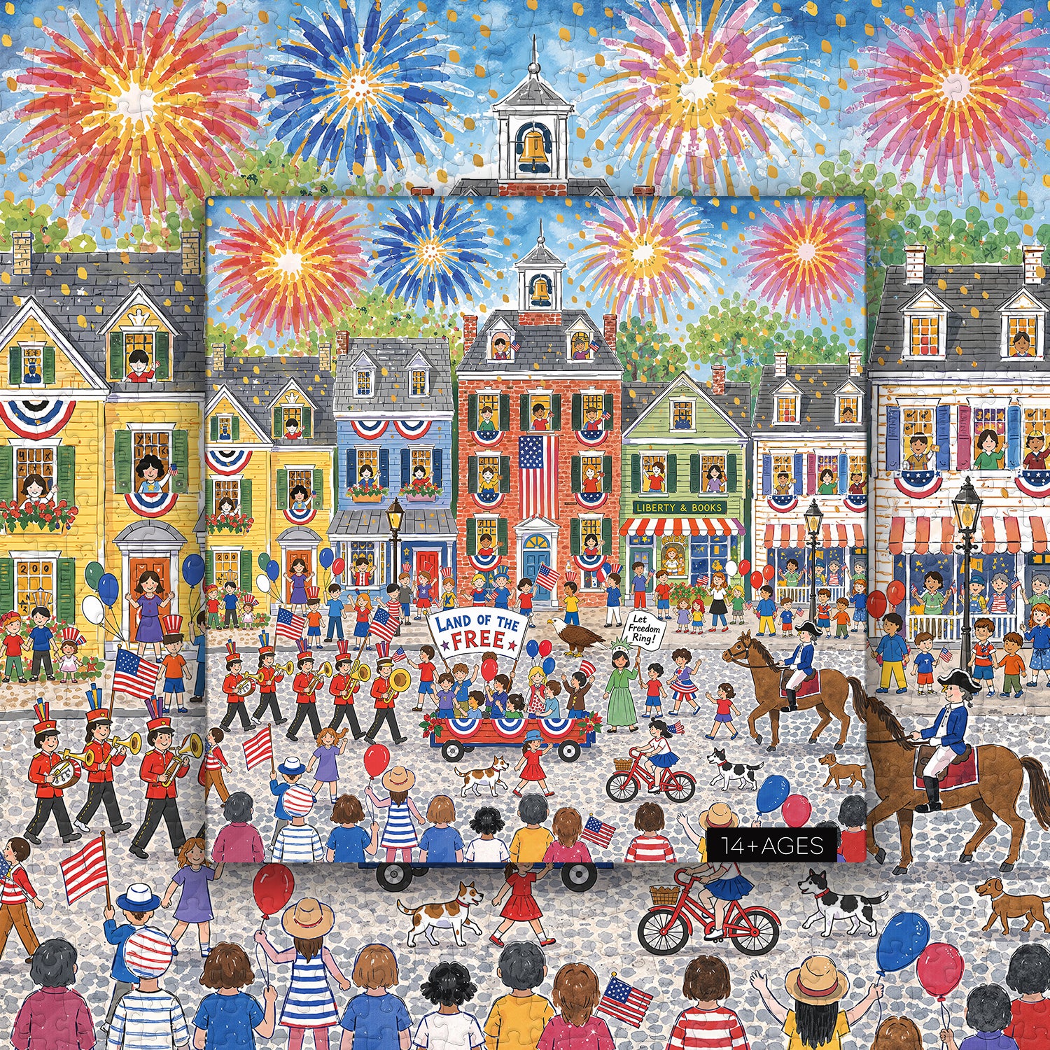 Town Celebration Jigsaw Puzzle 1000 Pieces