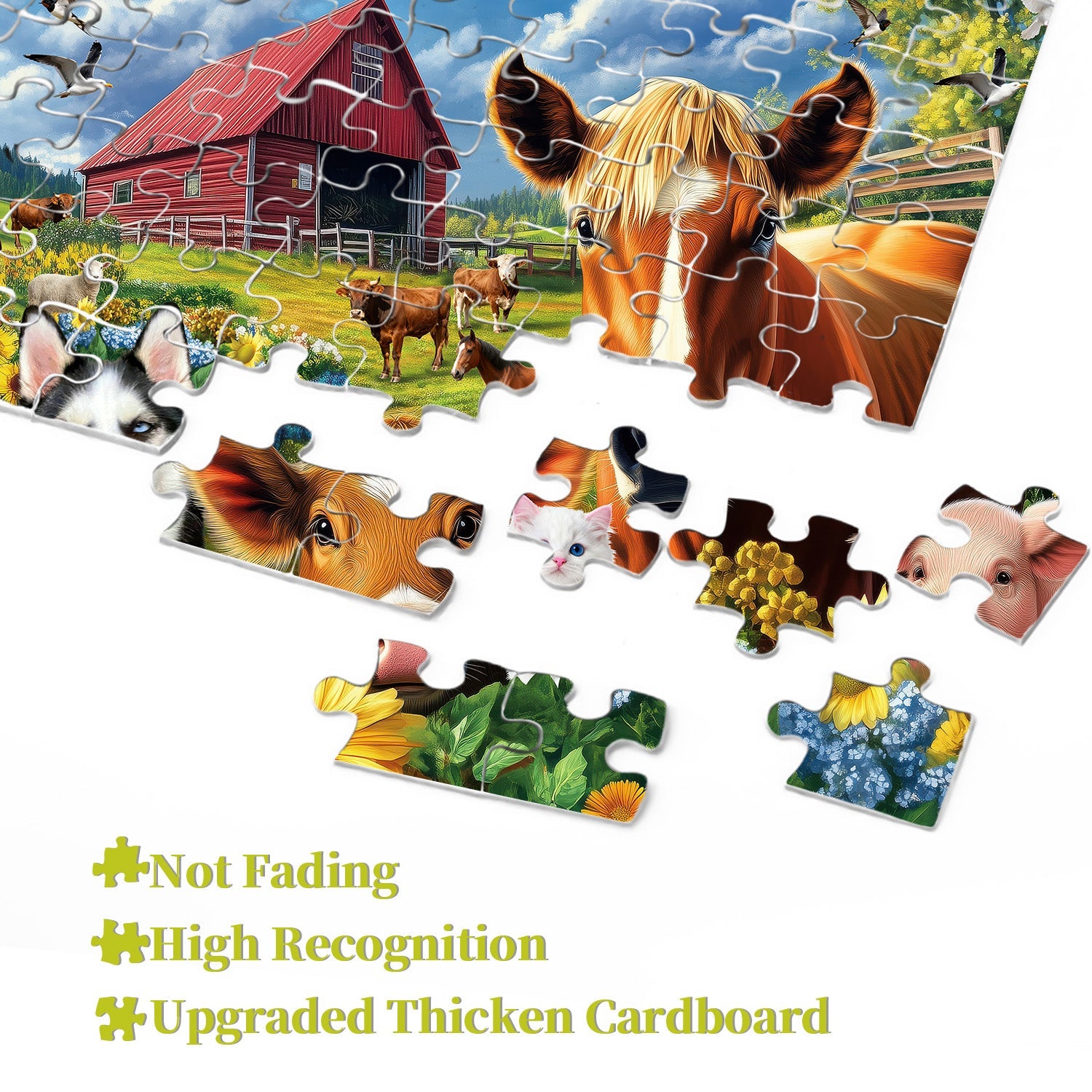 Farm Partners Jigsaw Puzzle 1000 Pieces