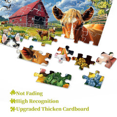 Farm Partners Jigsaw Puzzle 1000 Pieces