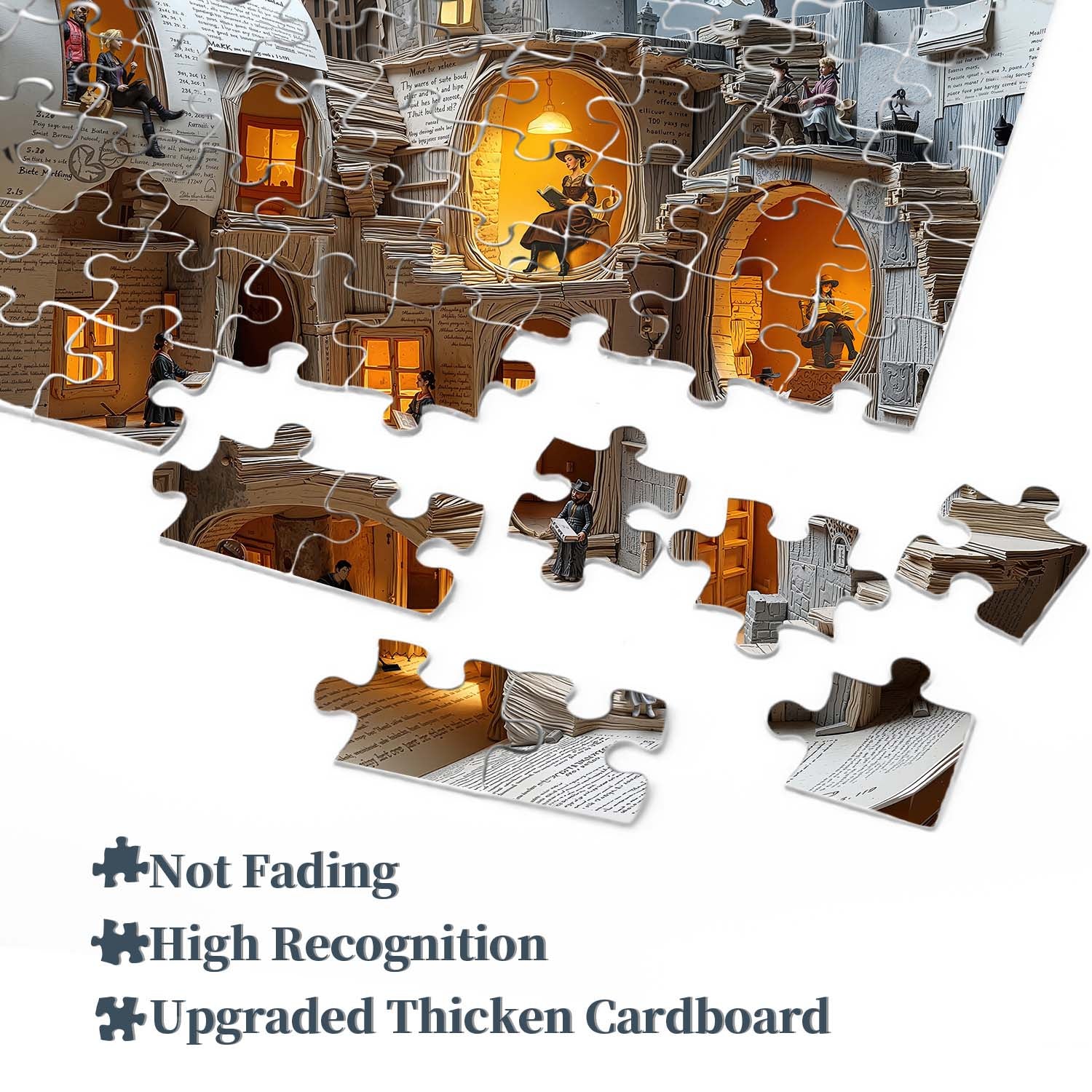 World of Books Jigsaw Puzzle 1000 Pieces