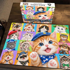 Kitten Gallery Jigsaw Puzzle 1000 Pieces
