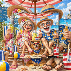 Coastal Cheers Jigsaw Puzzle 1000 Pieces
