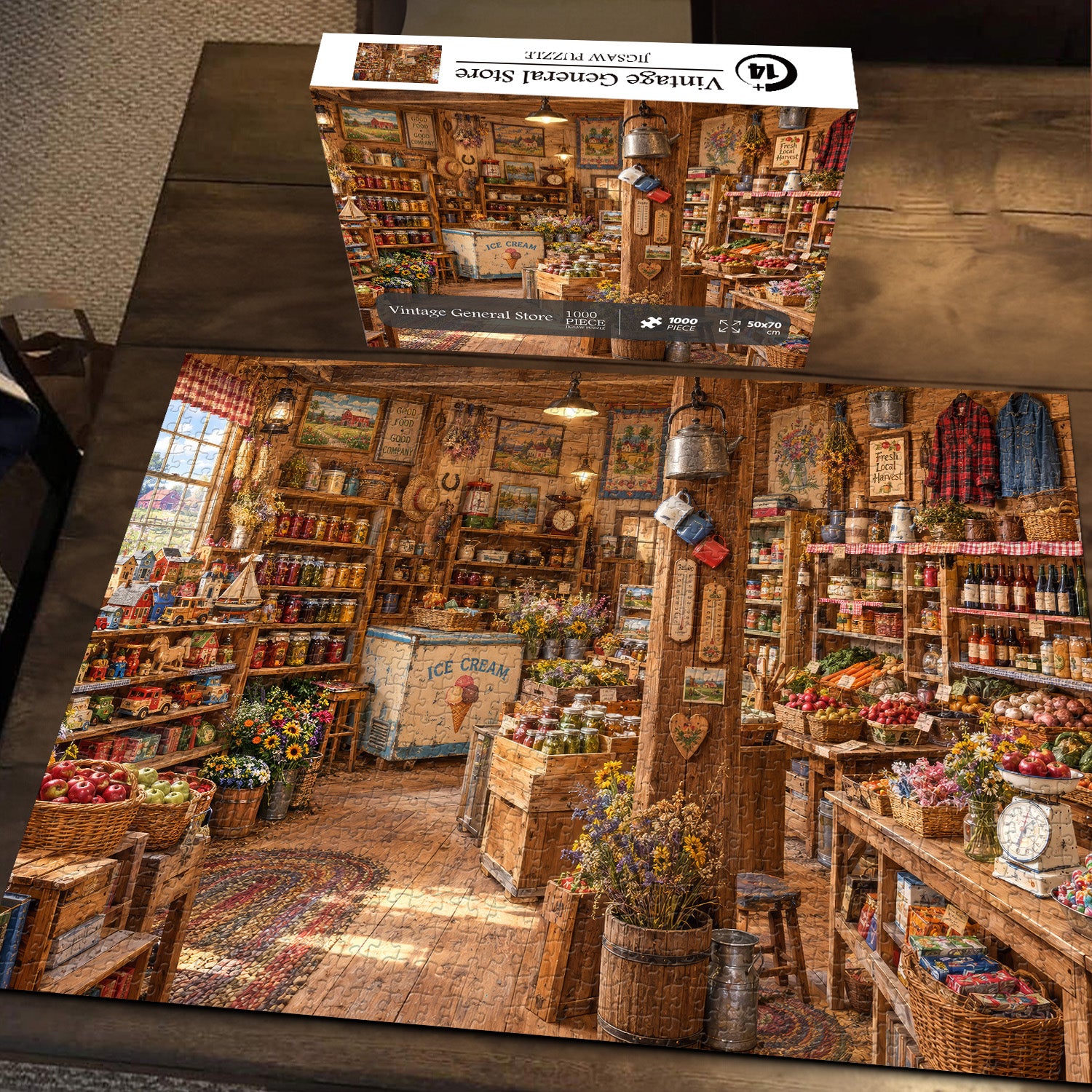 Vintage General Store Jigsaw Puzzle 1000 Pieces