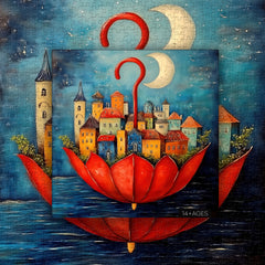 Puzzle Parapluie Flottant 1000 Pièces