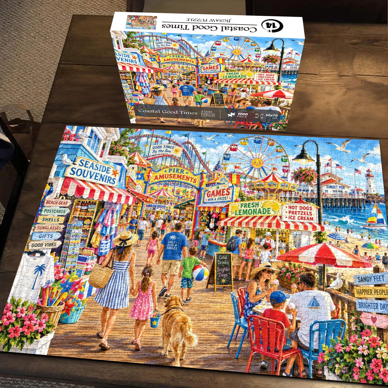 Coastal Good Times Jigsaw Puzzle 1000 Pieces