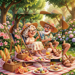 Puzzle Joymates da picnic, 1000 pezzi