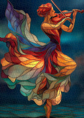 Violin Goddess Jigsaw Puzzle 1000 Pieces