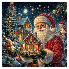 Santa's Christmas House Jigsaw Puzzle 1000 Pieces