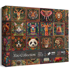 Zoo Collection Jigsaw Puzzle 1000 Pieces