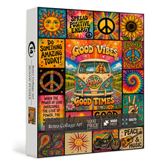 Retro Collage Art Jigsaw Puzzle 1000 Pieces