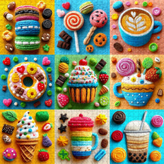 Woolly Sweets Puzzle 1000 Teile