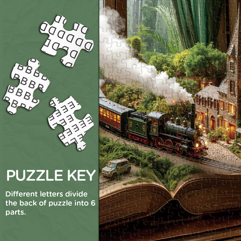À travers les pages Puzzle de puzzle 1000 pièces