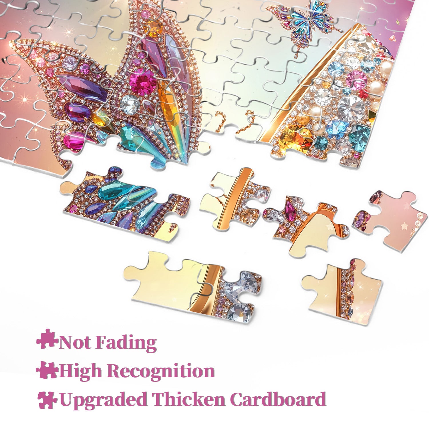 Puzzle Aurora con tacco a farfalla, 1000 pezzi