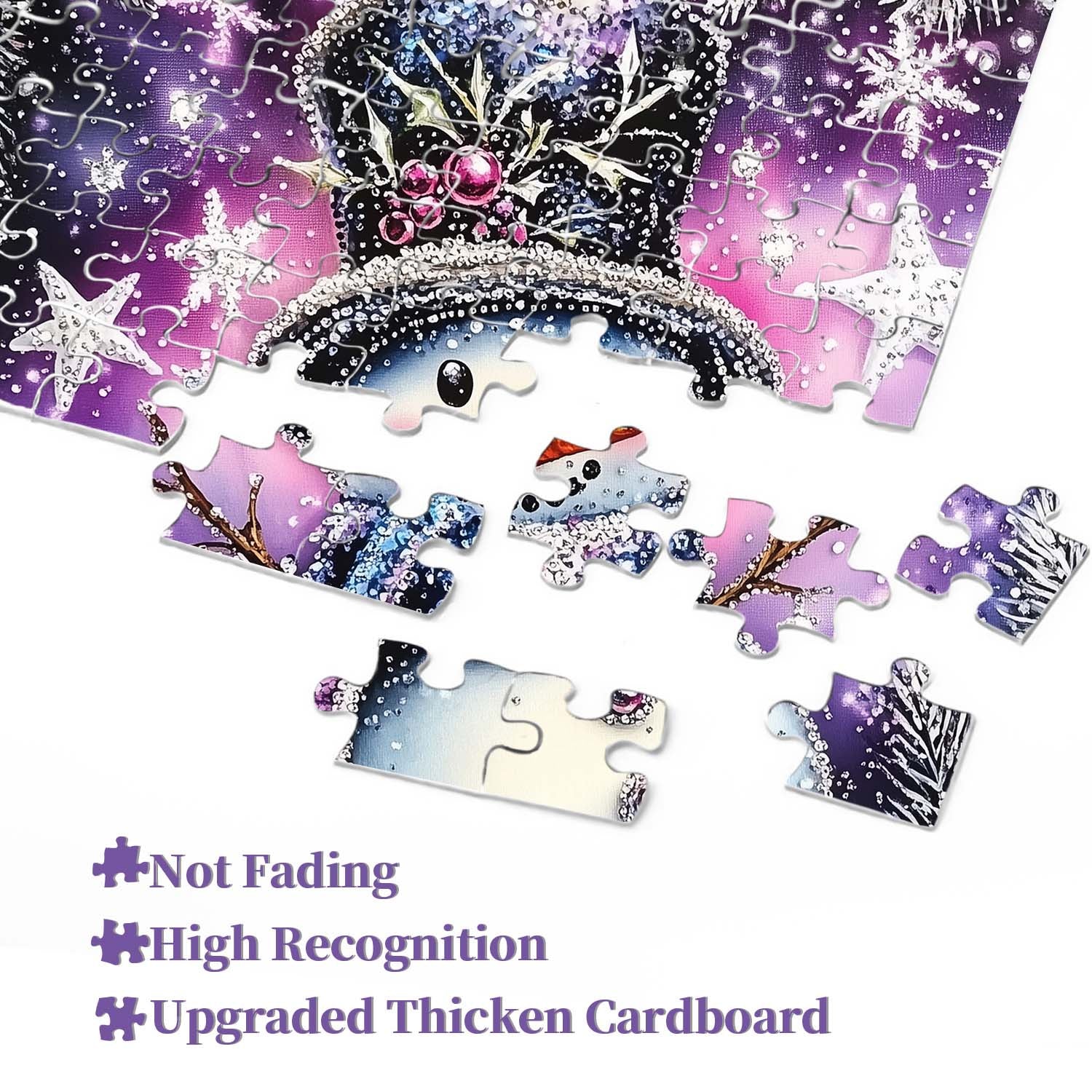Diamond Snowman Jigsaw Puzzle 1000 Pieces