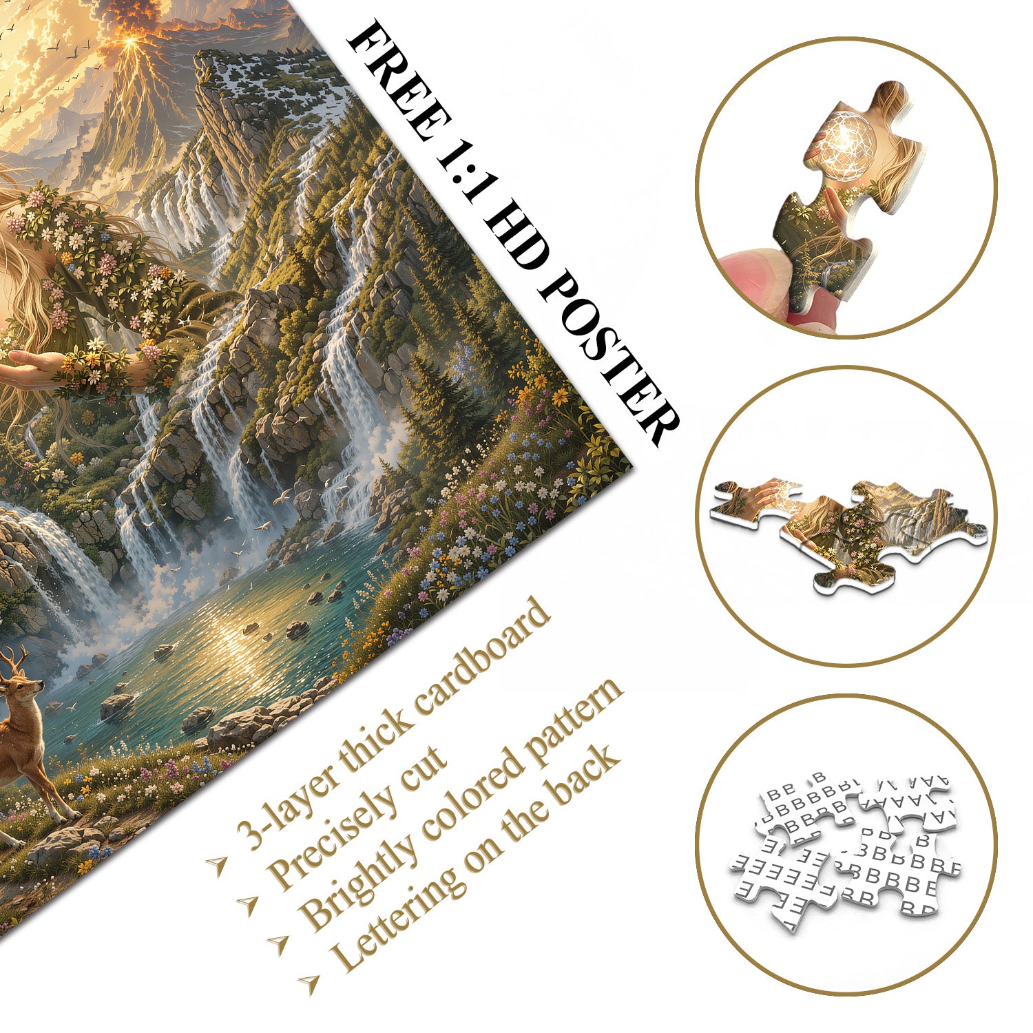 Spirit of Nature Jigsaw Puzzle 1000 Pieces
