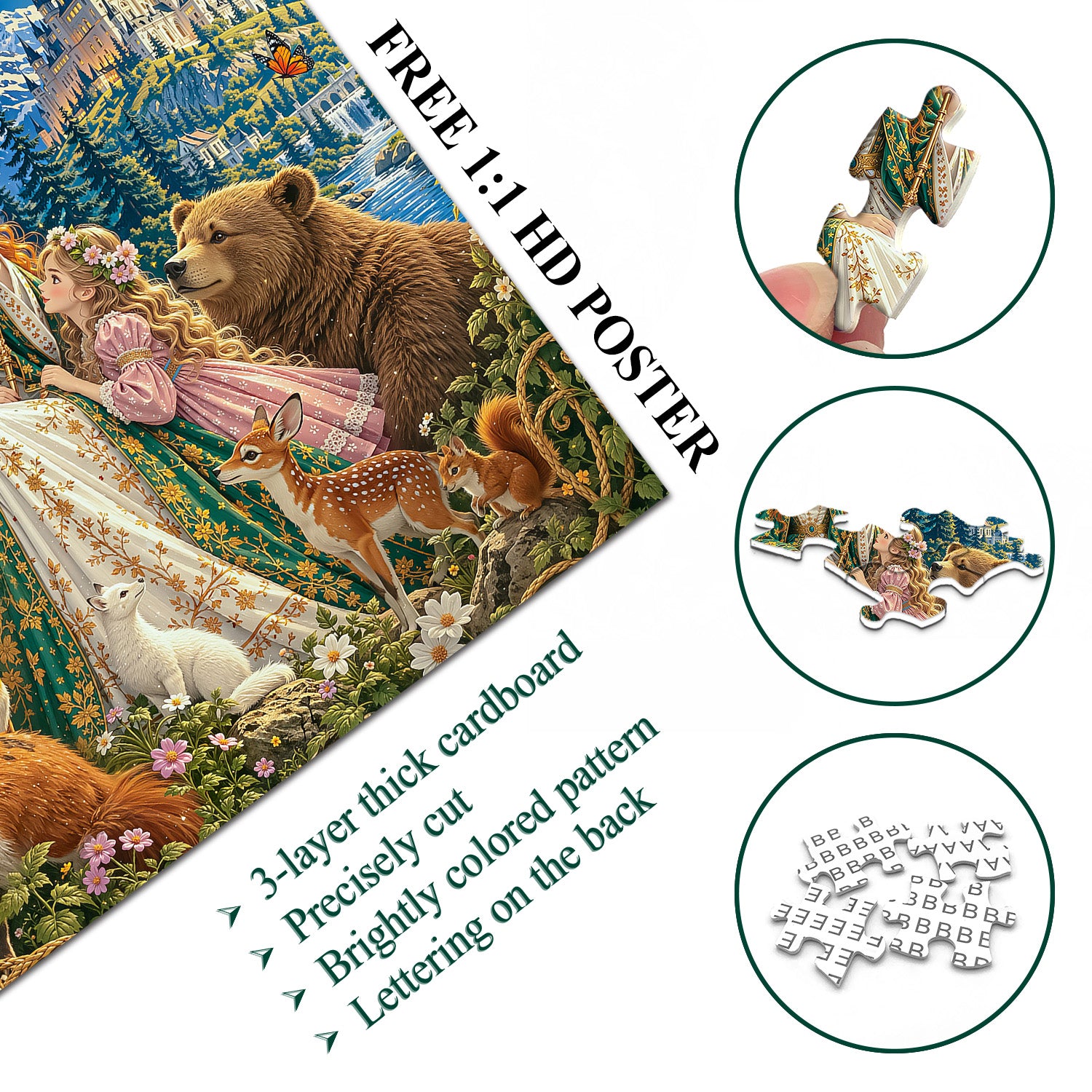 Moonlit Queen Jigsaw Puzzle 1000 Pieces