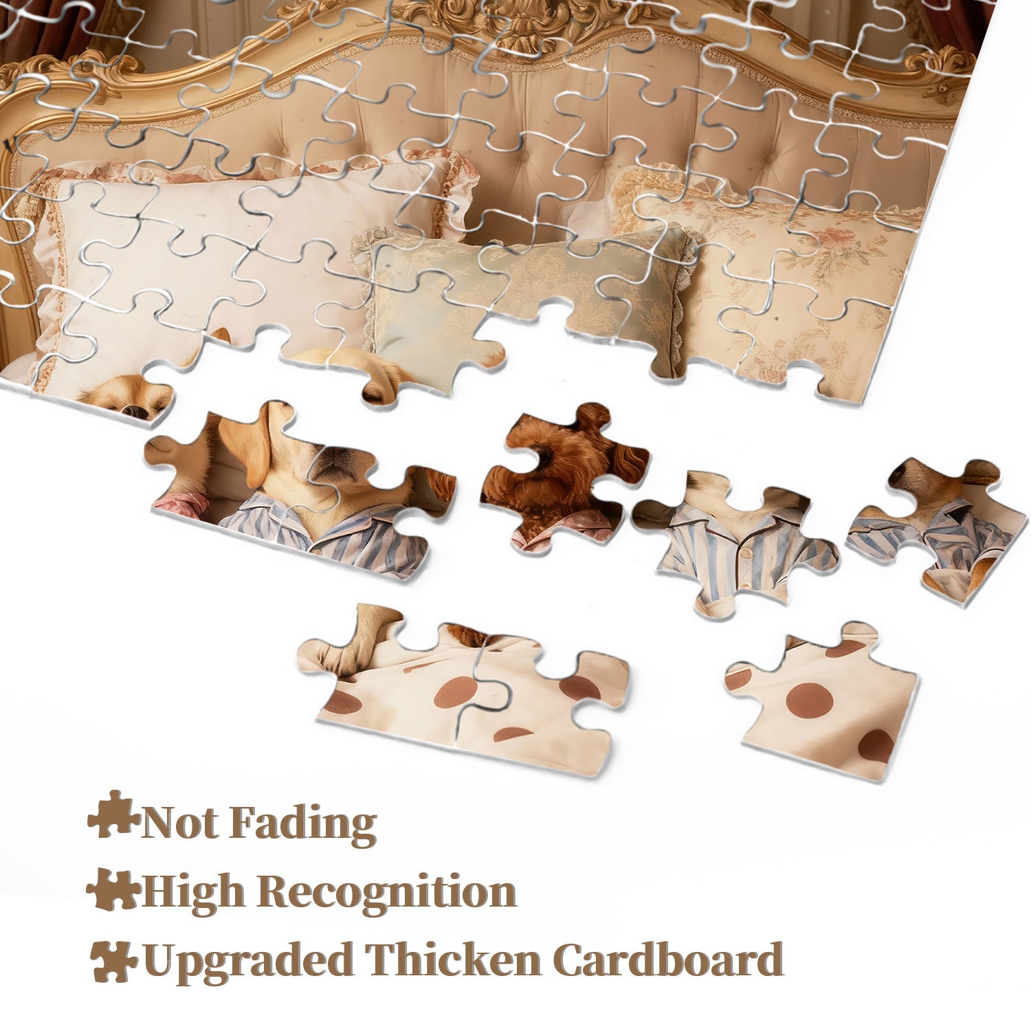 Snoozing Pup Posse Jigsaw Puzzle 1000 Pieces