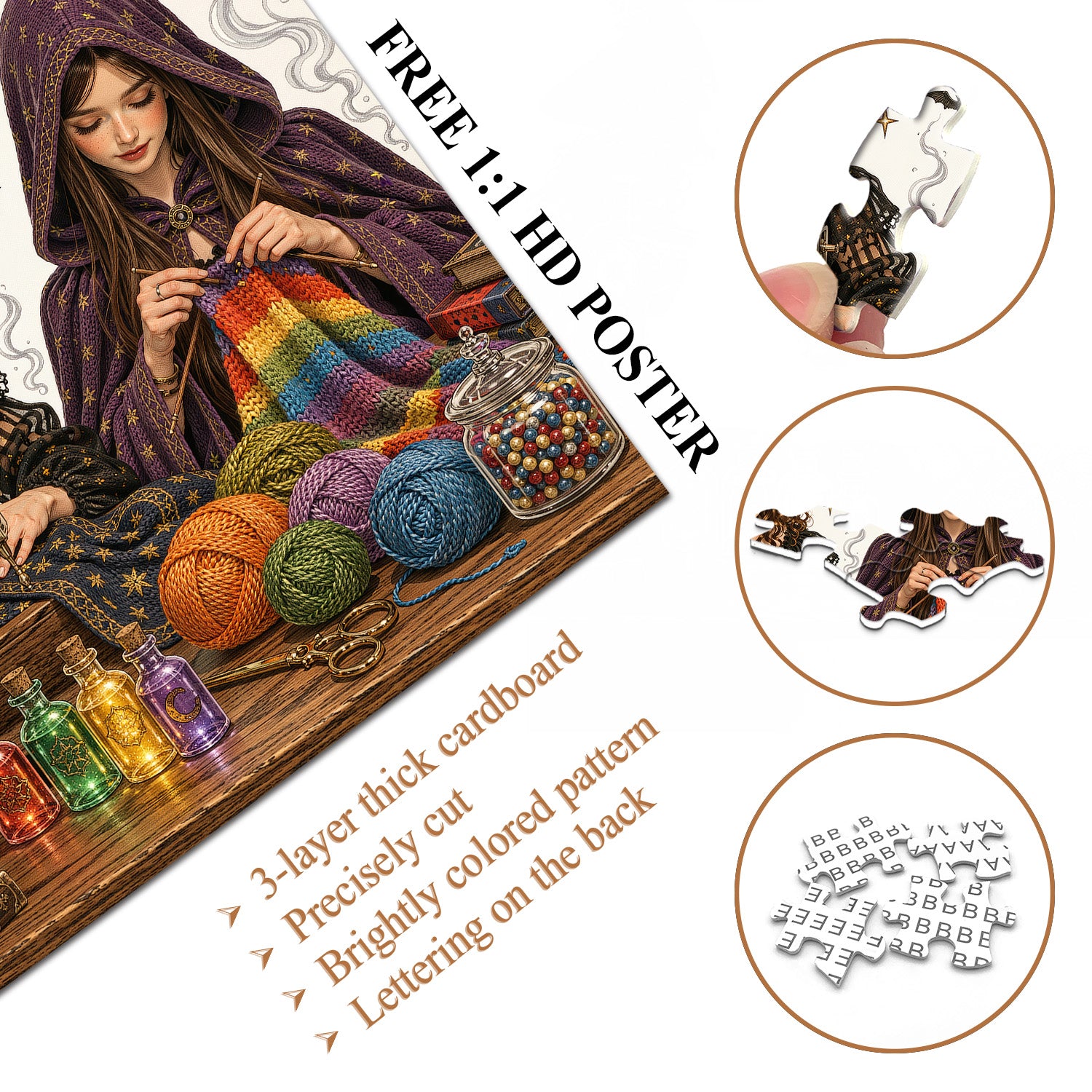 Witch Craft Jigsaw Puzzle 1000 Pieces