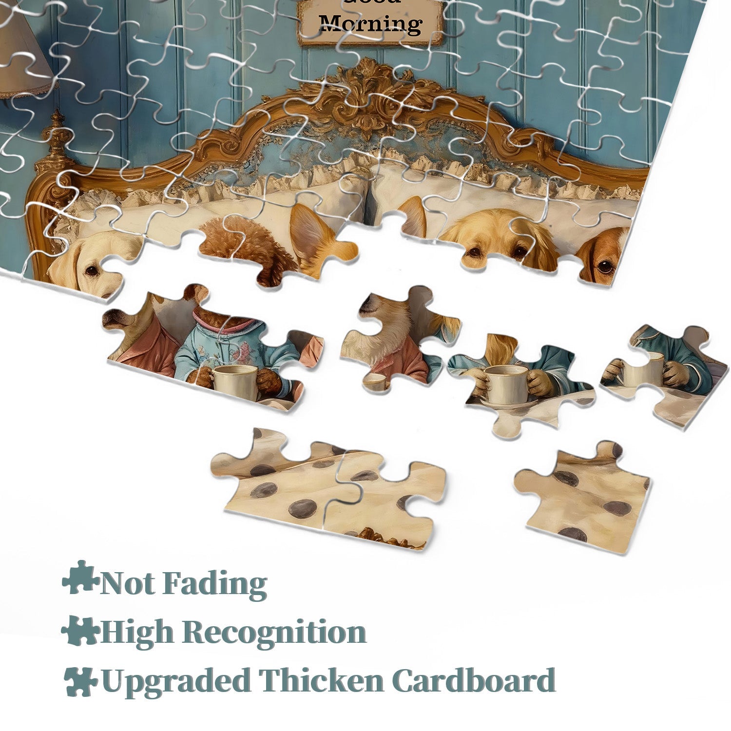 Cozy Pajama Pups Jigsaw Puzzle 1000 Pieces