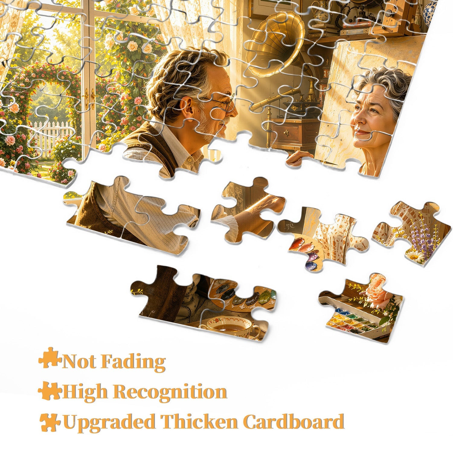Window Art Romance Jigsaw Puzzle 1000 Pieces