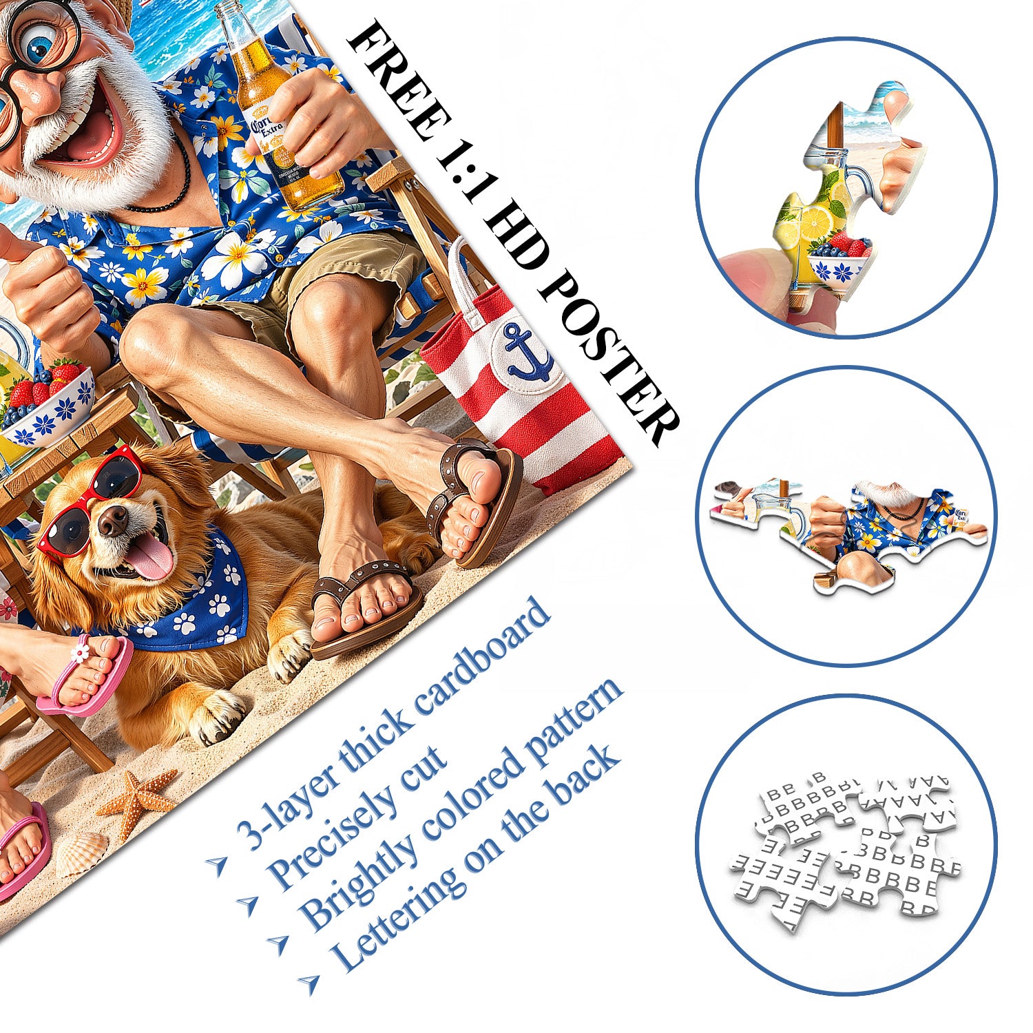 Coastal Cheers Jigsaw Puzzle 1000 Pieces