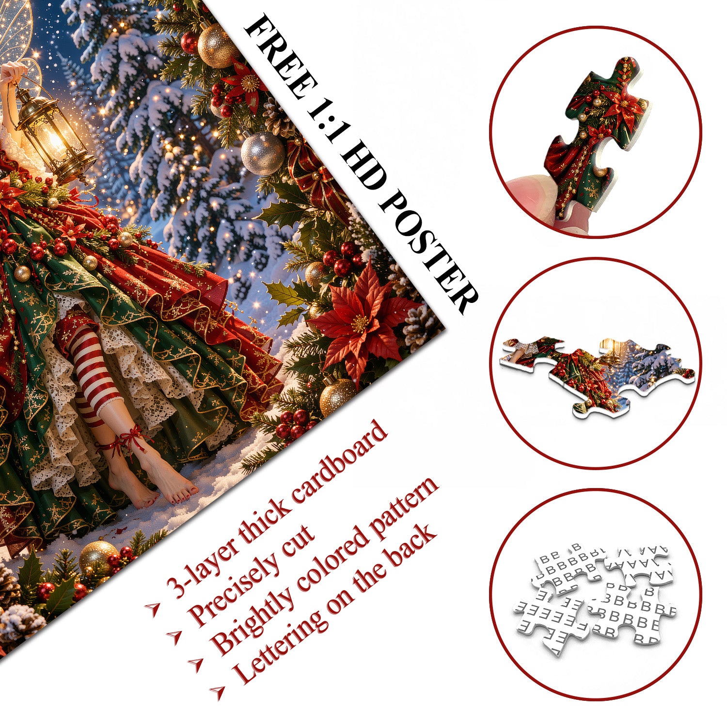 Lantern Fairy Jigsaw Puzzle 1000 Pieces