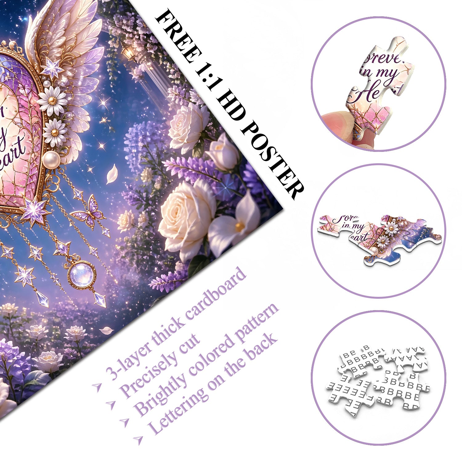 Eternal Heart Jigsaw Puzzle 1000 Pieces