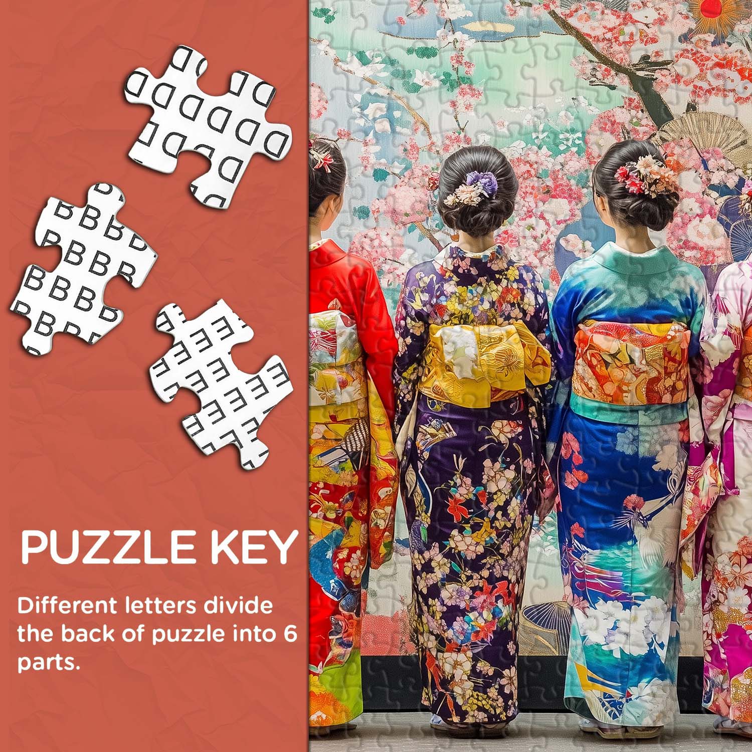 Elegante Kimono Jigsaw Puzzle 1000 piezas