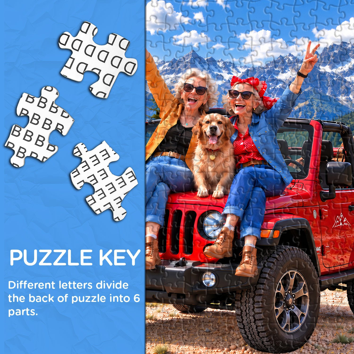 Golden Years Getaway Jigsaw Puzzle 1000 Pieces