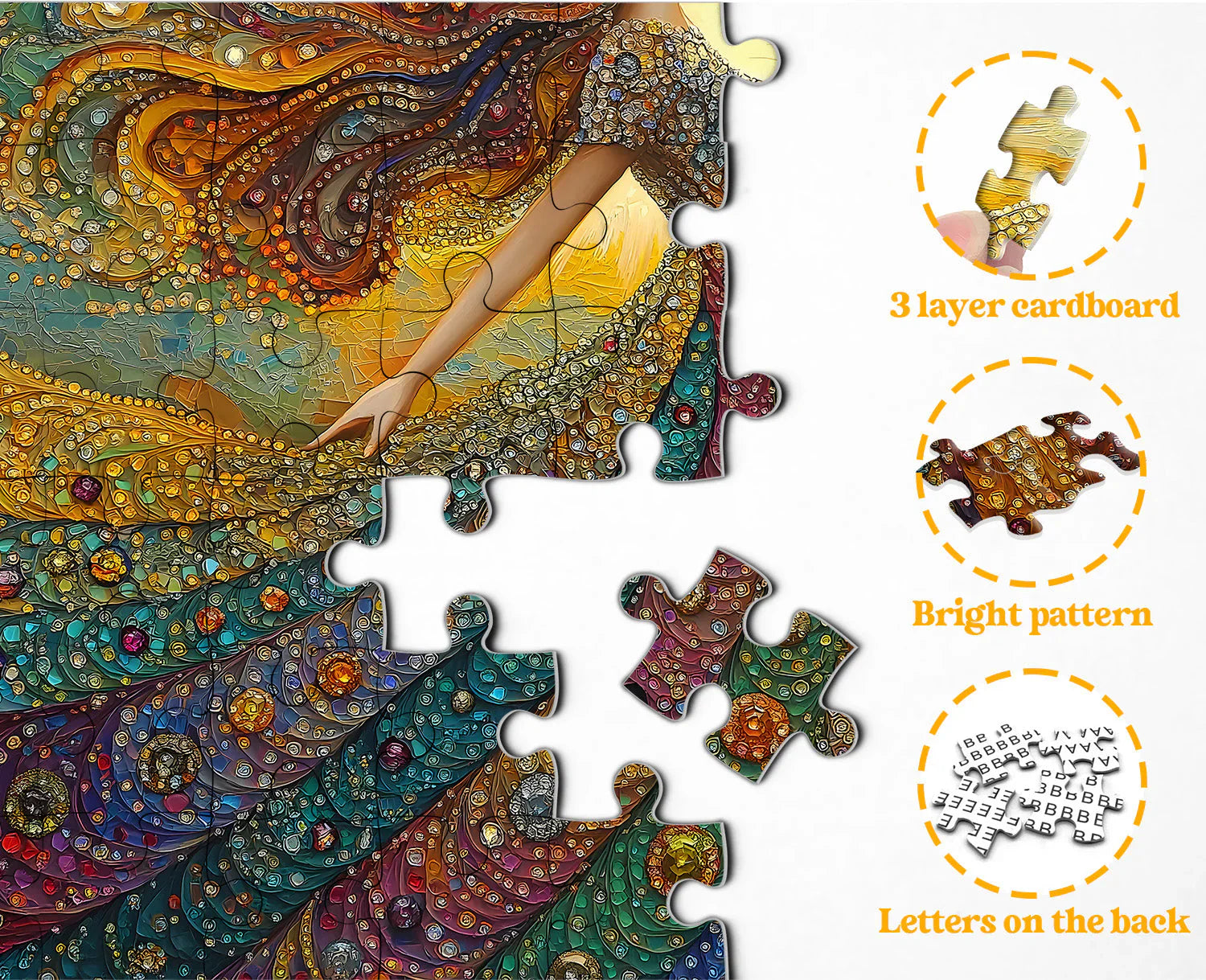 Gemstone Woman Puzzle 1000 Pizzle 1000