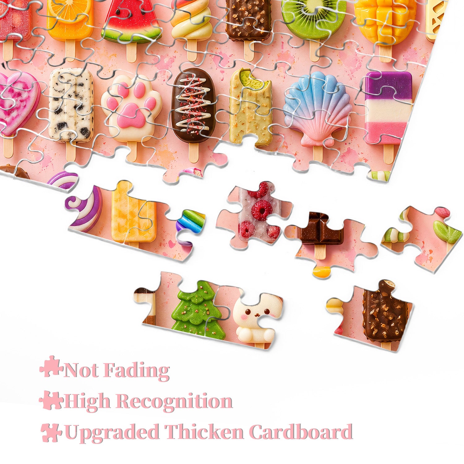 Colorful Popsicles Jigsaw Puzzle 1000 Pieces