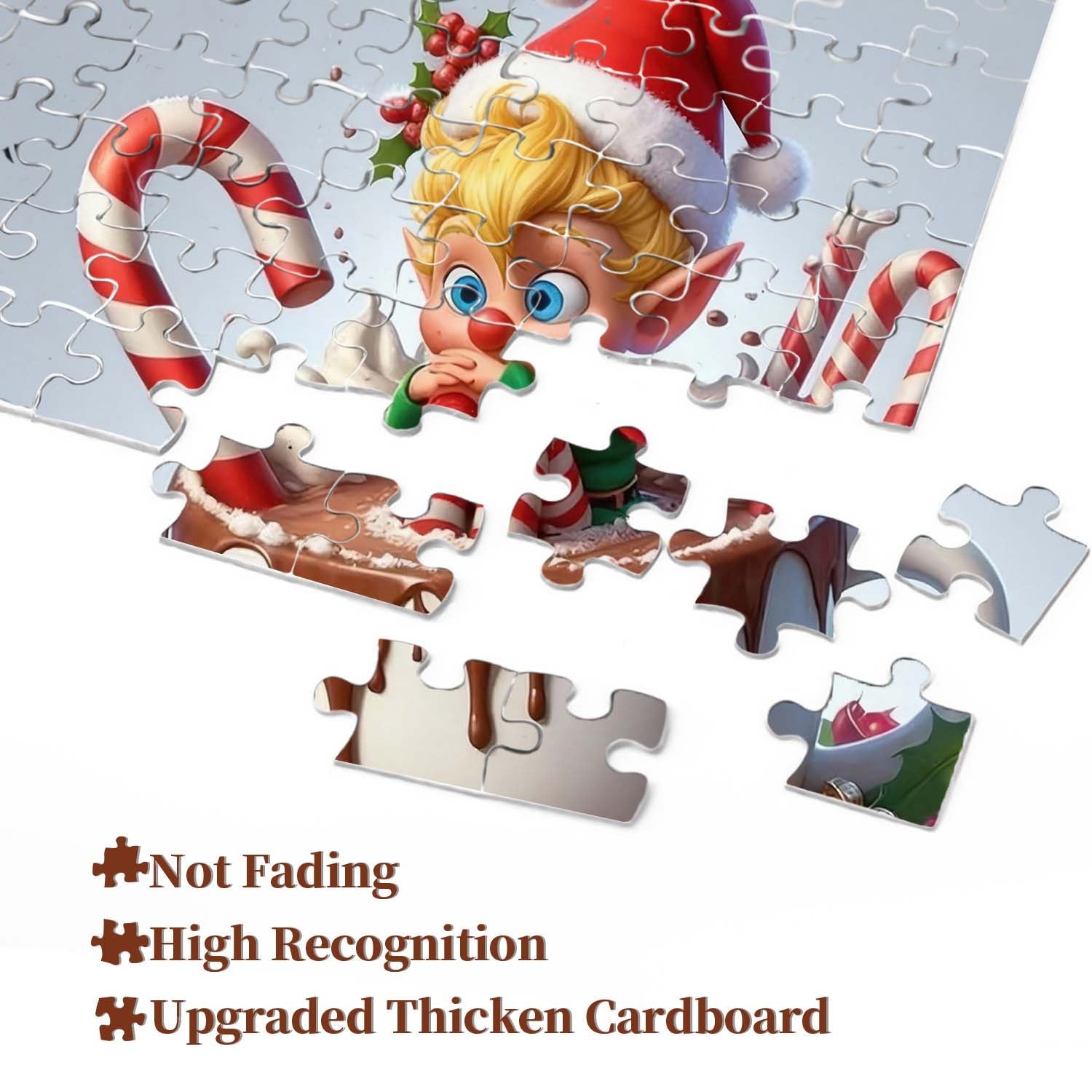 Hot Cocoa Elf Jigsaw Puzzle 1000 Pieces