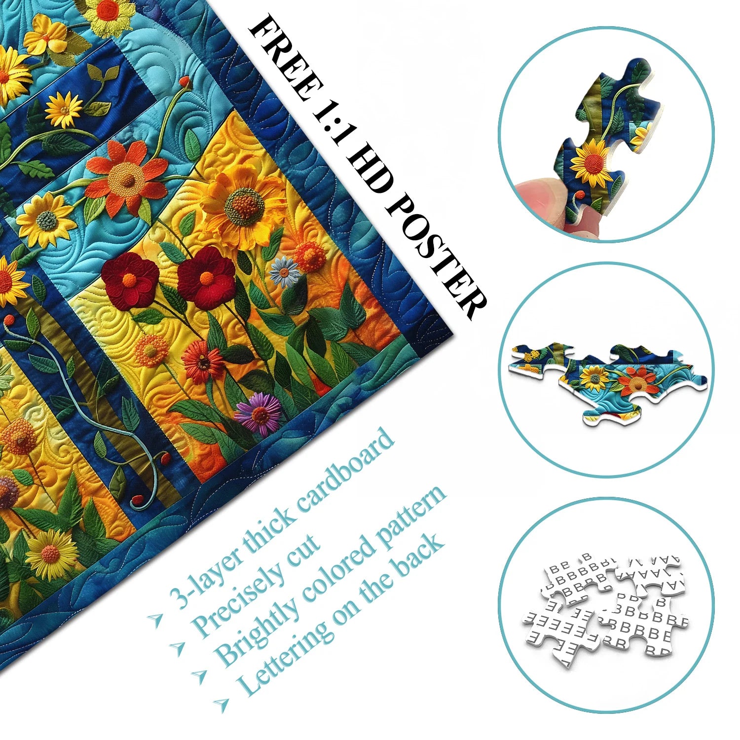 Sunflower Faith Puzzle 1000 Puzzle 1000