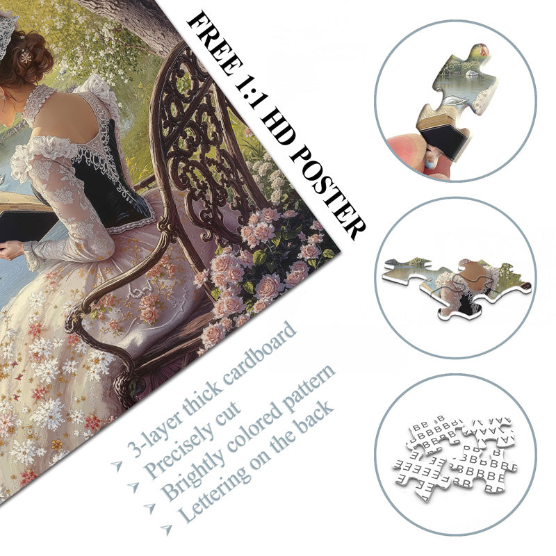 Riverbank Book Retreat Jigsaw Puzzle 1000 Pieces